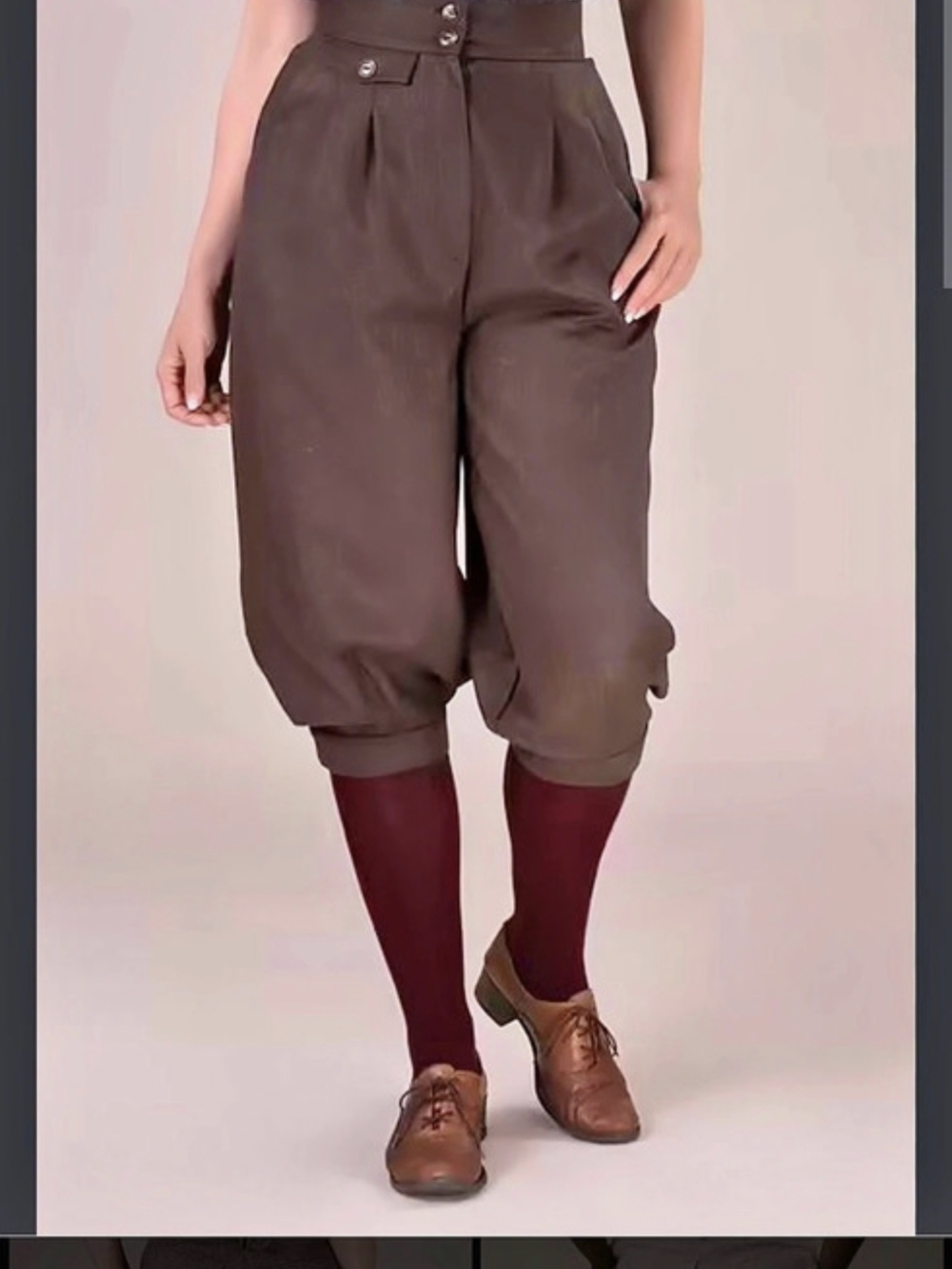 Emmy Design New Knickerbocker Brown 36